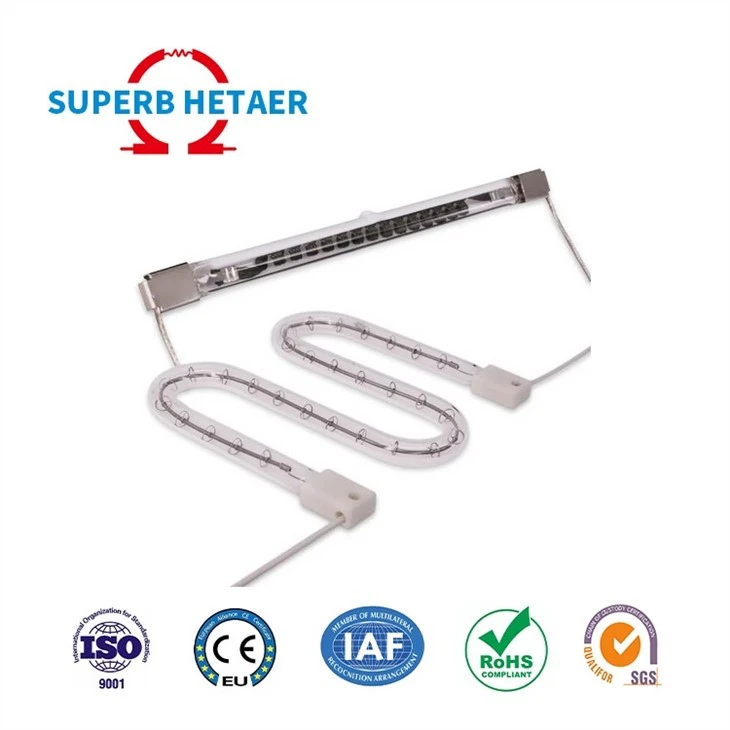 Industrial Infrared Heating Quartz Tube Lamps